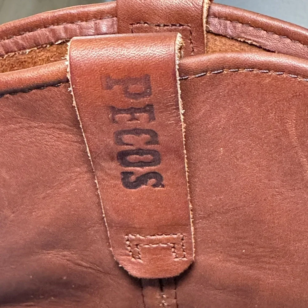 Red‎ Wing Pecos 2231 Mens Sz 15D Steel Toe Safety Pull-On Brown Boots EUC